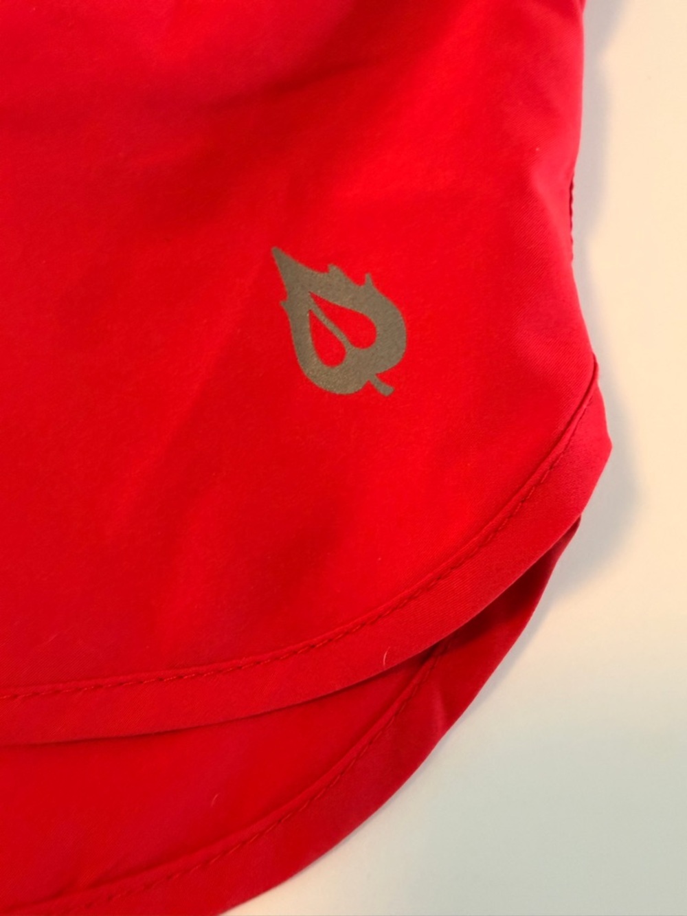 Baleaf Size S Womens Red Stretch Waist Lined Pocket Running Shorts, Lightweight - Picture 5 of 15